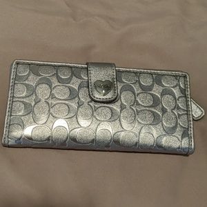 Sliver coach wallet